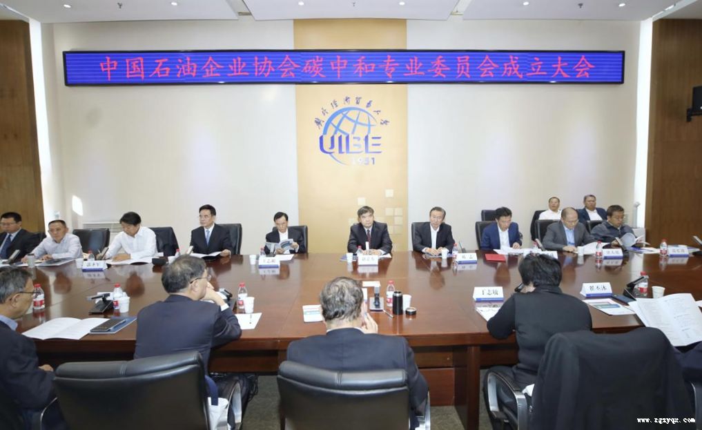 中国石油企业协会碳中和专业委员会成立